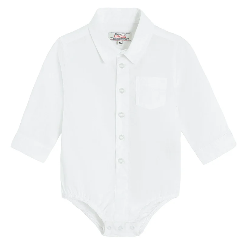 Cool Club by SMYK WHITE COTTON BODY L/S
